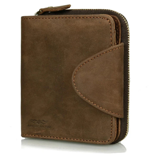Indus Origins Men's Leather Bifold Wallet Hover Image