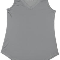 Indus Origins Women’s Tank Tops V-Neck Basic Solid Color Casual Flowy Summer Sleeveless