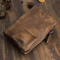 Indus Origins Men's Leather Bifold Wallet