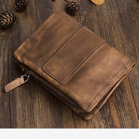 Indus Origins Men's Leather Bifold Wallet