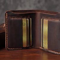 Indus Origins Men's Leather Bifold Wallet