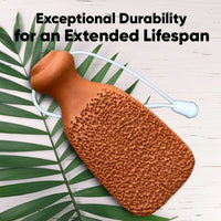 Indus Origins Handcrafted Terracotta Foot Scrubber/Pumice Stone Foot Exfoliator Scrubber Callus Remover